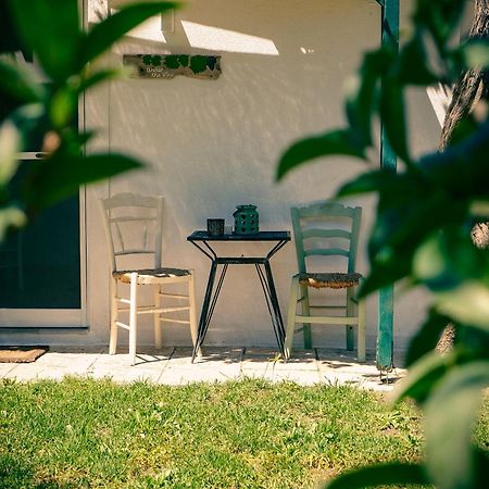 Ferienwohnung Under The Vine Garden House Platánion Exterior foto