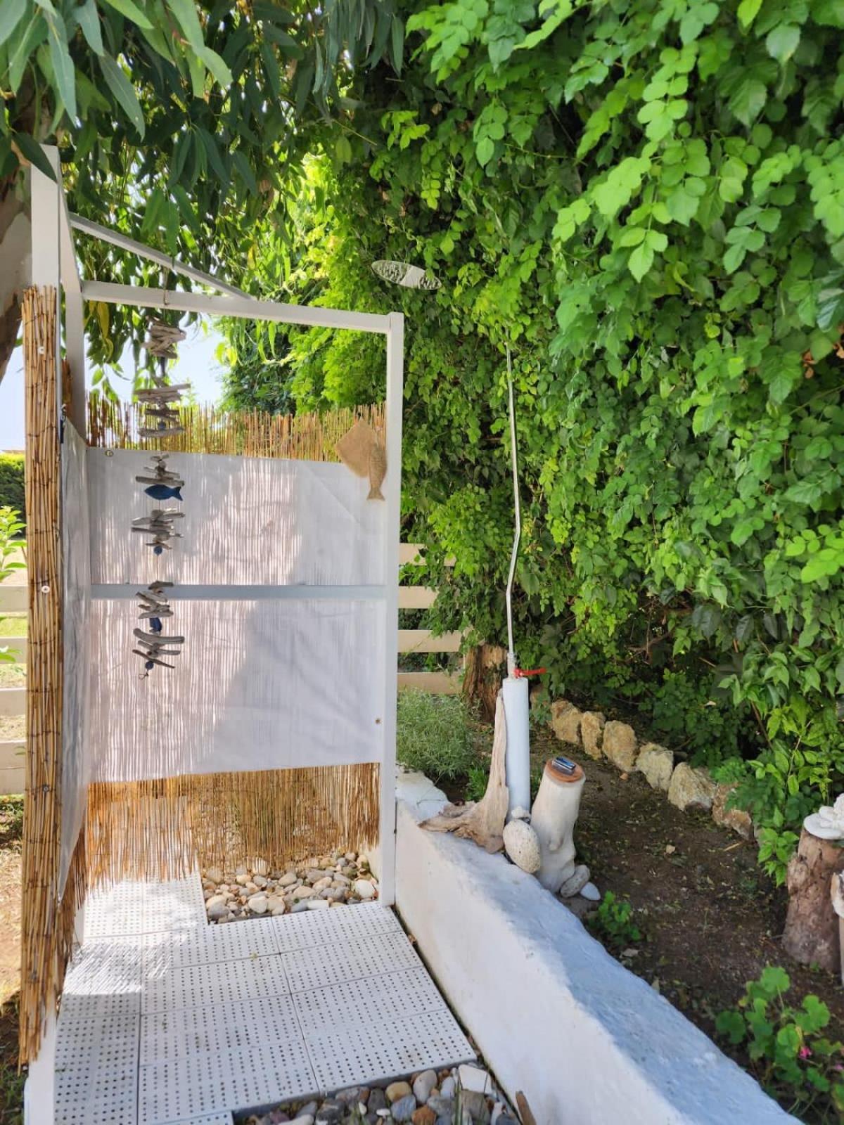 Ferienwohnung Under The Vine Garden House Platánion Exterior foto